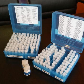 Testing vials